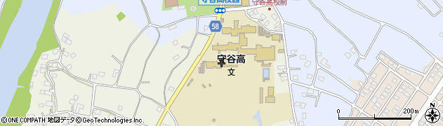 茨城県立守谷高等学校周辺の地図