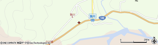 埼玉県　警察署秩父警察署三峰口駐在所周辺の地図