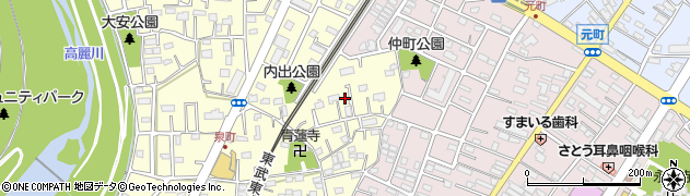 埼玉県坂戸市泉町11周辺の地図