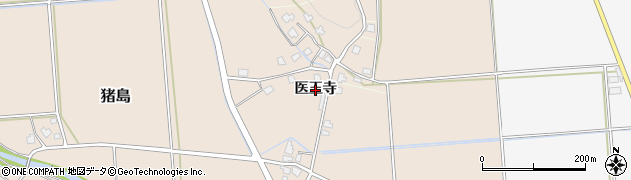 福井県大野市医王寺周辺の地図