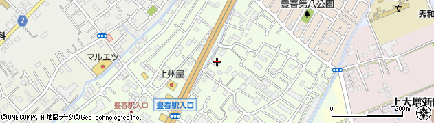 埼玉県春日部市増富545周辺の地図