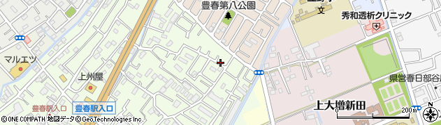豊春第19公園周辺の地図