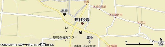 長野県諏訪郡原村周辺の地図