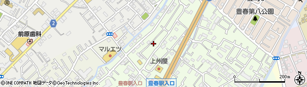 埼玉県春日部市増富605-29周辺の地図