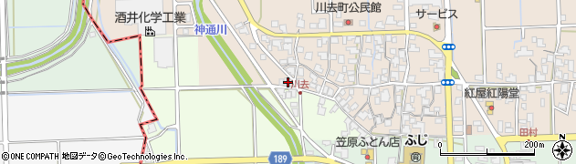福井県鯖江市川去町36周辺の地図
