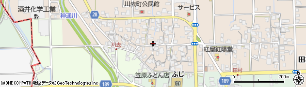 福井県鯖江市川去町38-8周辺の地図