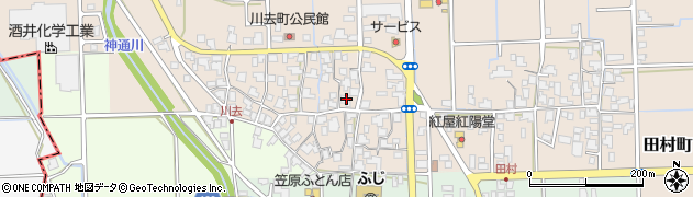 福井県鯖江市川去町38-31周辺の地図