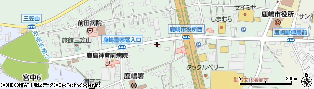コメダ珈琲店 鹿島神宮南店周辺の地図