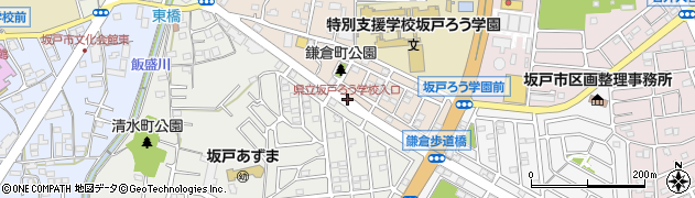 県立坂戸ろう学校入口周辺の地図