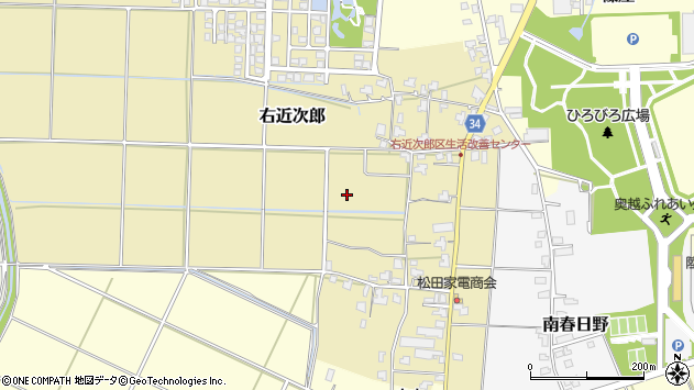 〒912-0067 福井県大野市右近次郎の地図