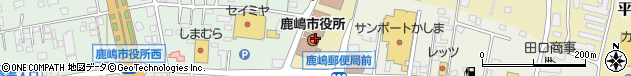 茨城県鹿嶋市周辺の地図