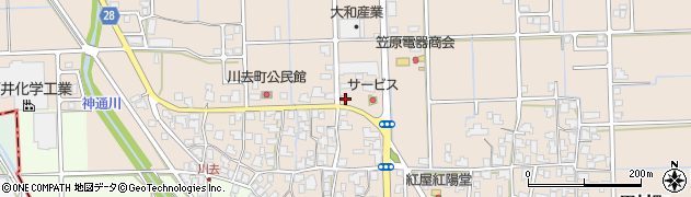 福井県鯖江市川去町9周辺の地図