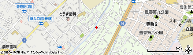 埼玉県春日部市増富639周辺の地図