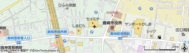 株式会社根本クリーニング　セイミヤ鹿島東店周辺の地図