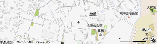 埼玉県さいたま市岩槻区金重周辺の地図