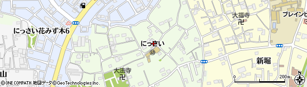 埼玉県坂戸市堀込周辺の地図