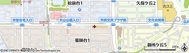 マツモトキヨシ守谷薬師台店周辺の地図