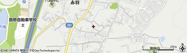 長野県上伊那郡辰野町赤羽421周辺の地図