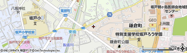 埼玉県坂戸市鎌倉町1周辺の地図