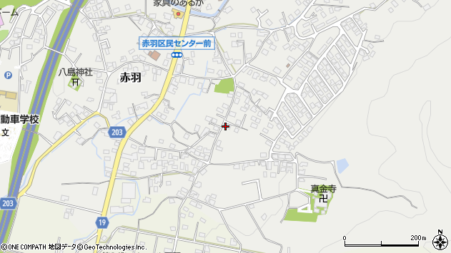 〒399-0424 長野県上伊那郡辰野町赤羽の地図