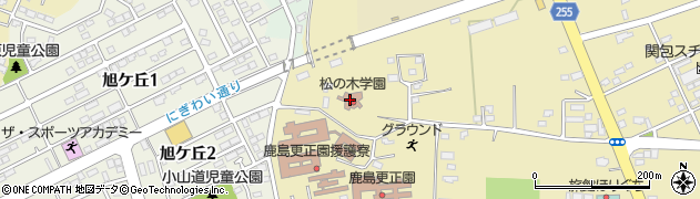 松の木学園周辺の地図
