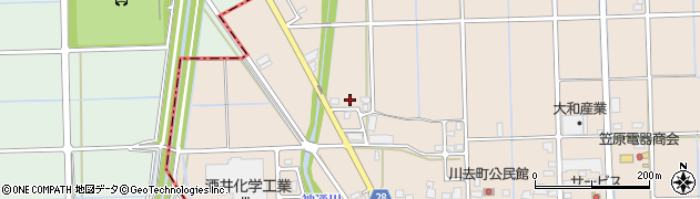 福井県鯖江市川去町22周辺の地図