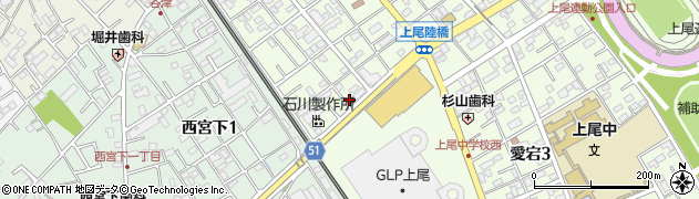 株式会社上尾サービスセンター　清掃業周辺の地図
