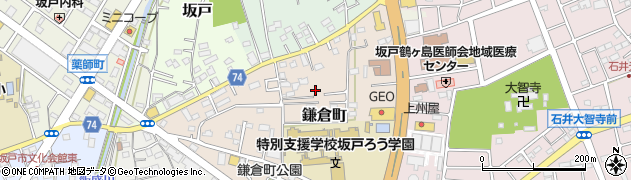 埼玉県坂戸市鎌倉町周辺の地図