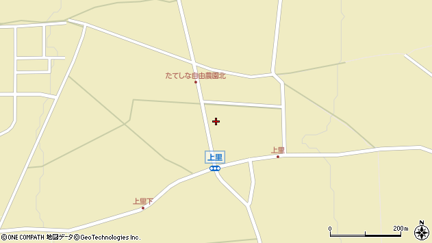 〒391-0111 長野県諏訪郡原村上里の地図