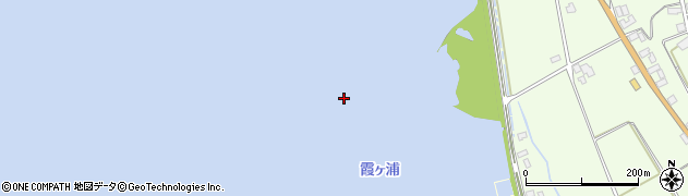 霞ケ浦周辺の地図