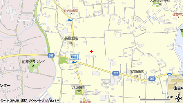 〒350-0209 埼玉県坂戸市塚越の地図