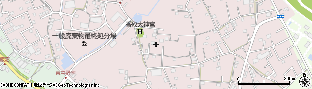 埼玉県春日部市東中野384周辺の地図