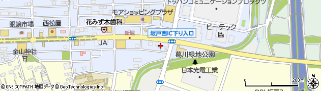 京もつ鍋ホルモン朱々　坂戸にっさい店周辺の地図