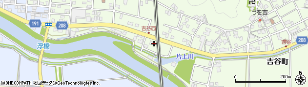 鯖江市役所　排水機場片上排水機場周辺の地図