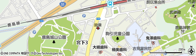 ビジネスホテル鈴章周辺の地図