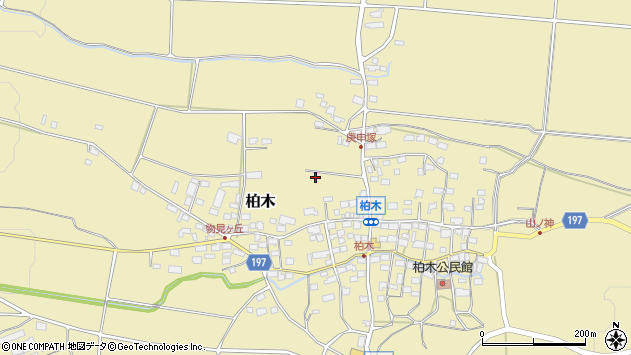 〒391-0105 長野県諏訪郡原村柏木の地図