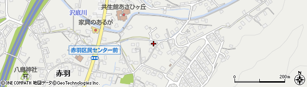 長野県上伊那郡辰野町赤羽690周辺の地図