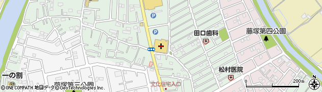 フードマーケットカスミ春日部藤塚店周辺の地図