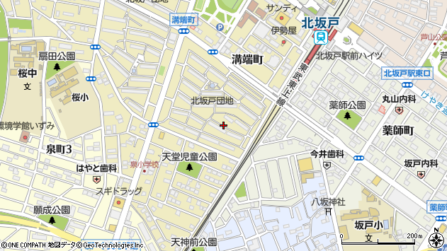 〒350-0274 埼玉県坂戸市溝端町の地図