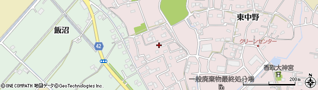 埼玉県春日部市東中野1062周辺の地図