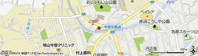 鳩山郵便局 ＡＴＭ周辺の地図