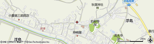 稲敷農業協同組合　浮島支店周辺の地図