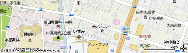 福井信用金庫神中支店周辺の地図