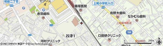 ニッポンレンタカー上尾営業所周辺の地図