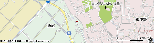 埼玉県春日部市飯沼59周辺の地図