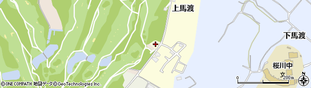 茨城県稲敷市上馬渡860周辺の地図