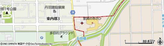 福井県鯖江市川去町29周辺の地図