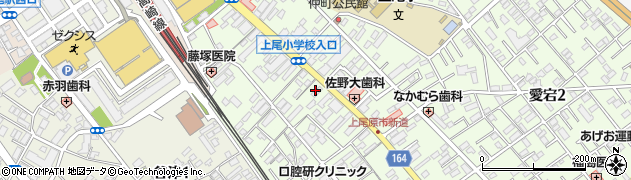 東京海上日動火災保険株式会社　上尾支社周辺の地図