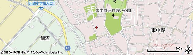 埼玉県春日部市東中野1104周辺の地図