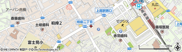 綜合警備保障株式会社　埼玉中央支社上尾営業所周辺の地図
